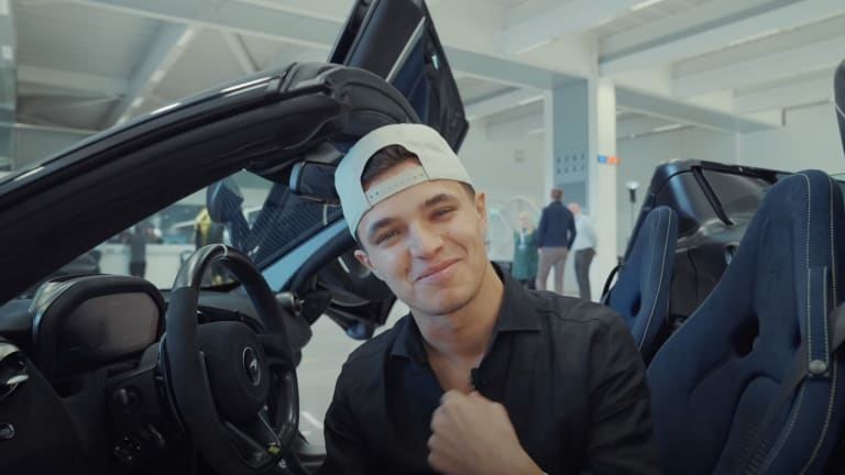 F1 News: Lando Norris Unveils His Customized McLaren 765LT Spider: A Closer Look at His Personalized F1 Car